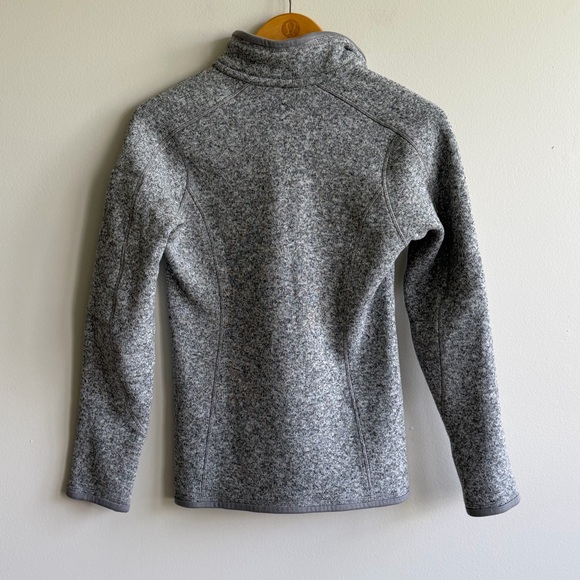 Patagonia Better Sweater Quarter Zip Fleece Gray Women’s - Picture 5 of 7